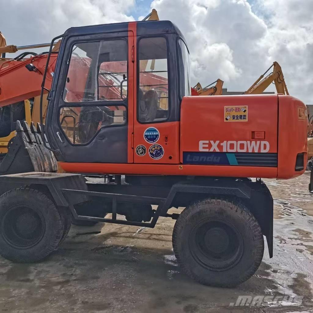 Hitachi EX 100 W D Wheeled excavators