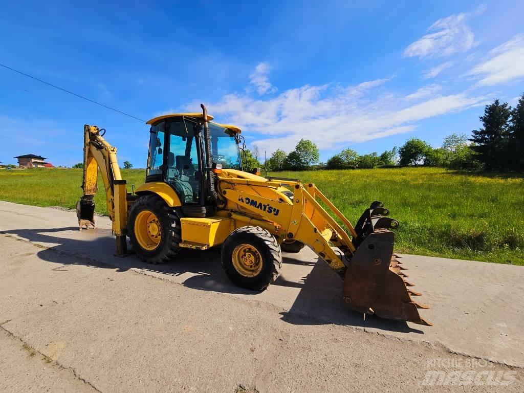 Komatsu WB 93 R Backhoe loaders