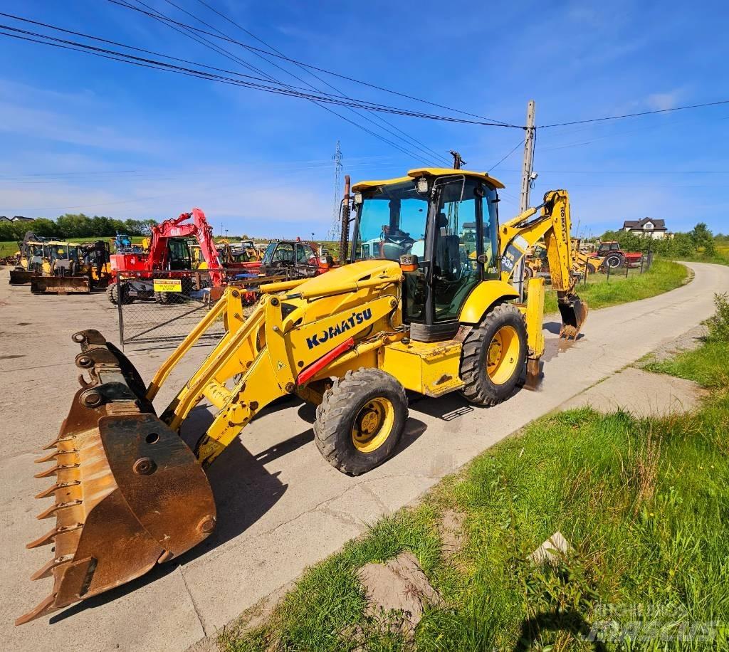 Komatsu WB 93 R Backhoe loaders