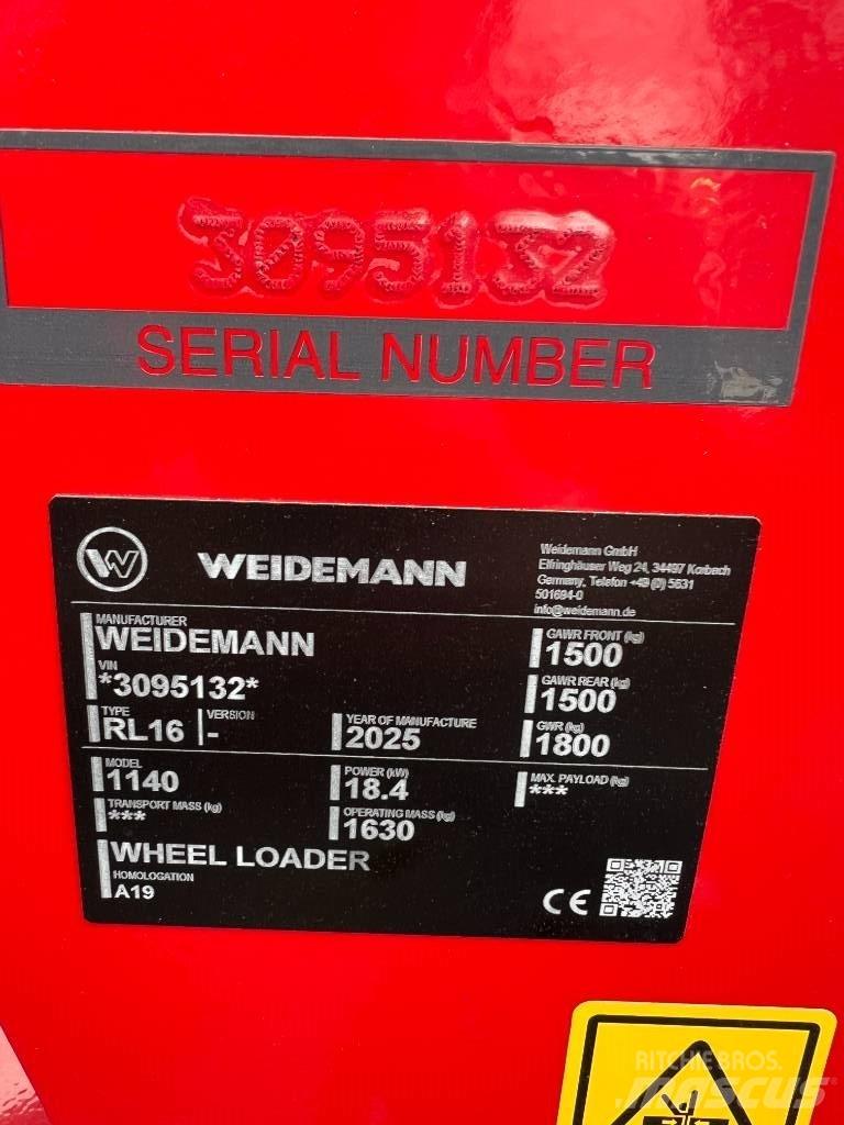 Weidemann 1140 Multi purpose loaders