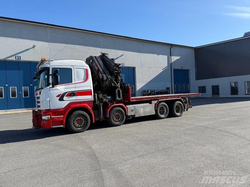 Scania R 480 Crane trucks