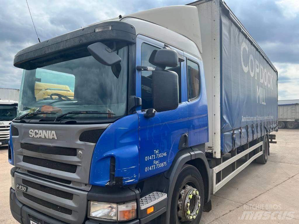 Scania P 230 Curtainsider trucks
