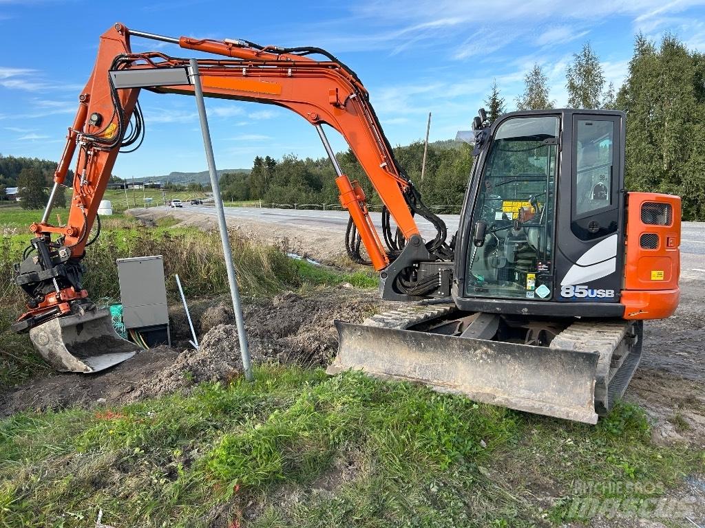 Hitachi ZX 85 US B-6 Midi excavators  7t - 12t