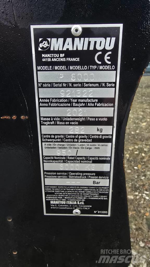 Manitou P6000 Jib Other components