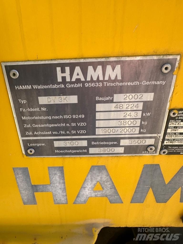 Hamm DW3 tromble Other rollers