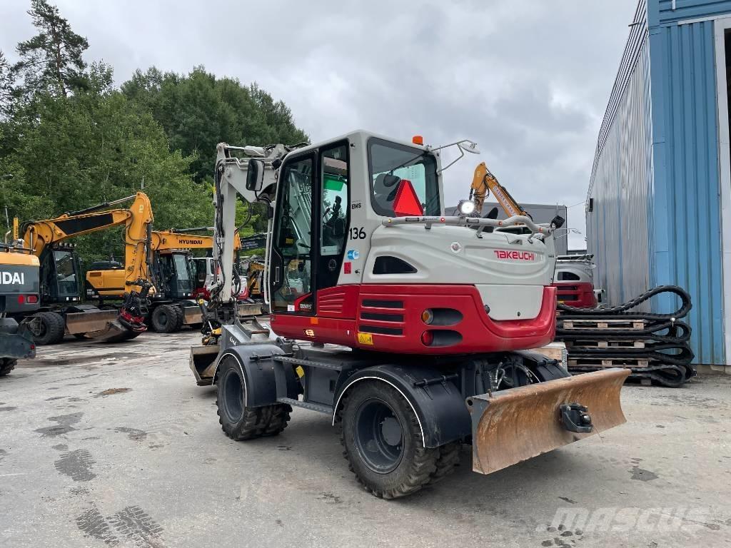 Takeuchi TB 295 W Wheeled excavators