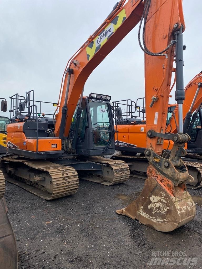 Doosan DX 140 LC Crawler excavators