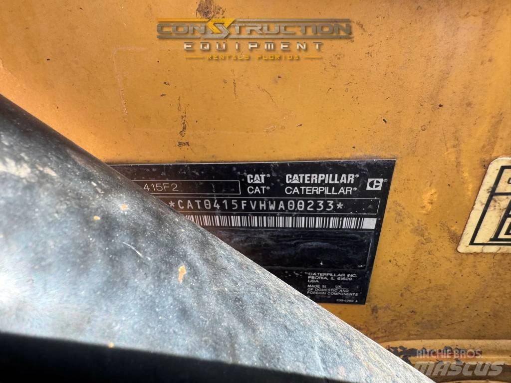 CAT 415F 2 Backhoe loaders