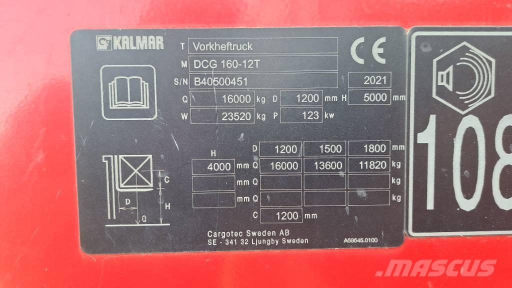 Kalmar DCG160-12T Construction - Others