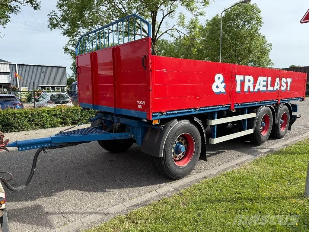 HFR 3X BPW AXLE Flatbed/Dropside trailers