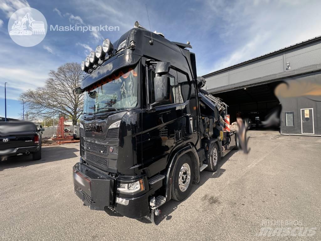 Scania R 500 Crane trucks