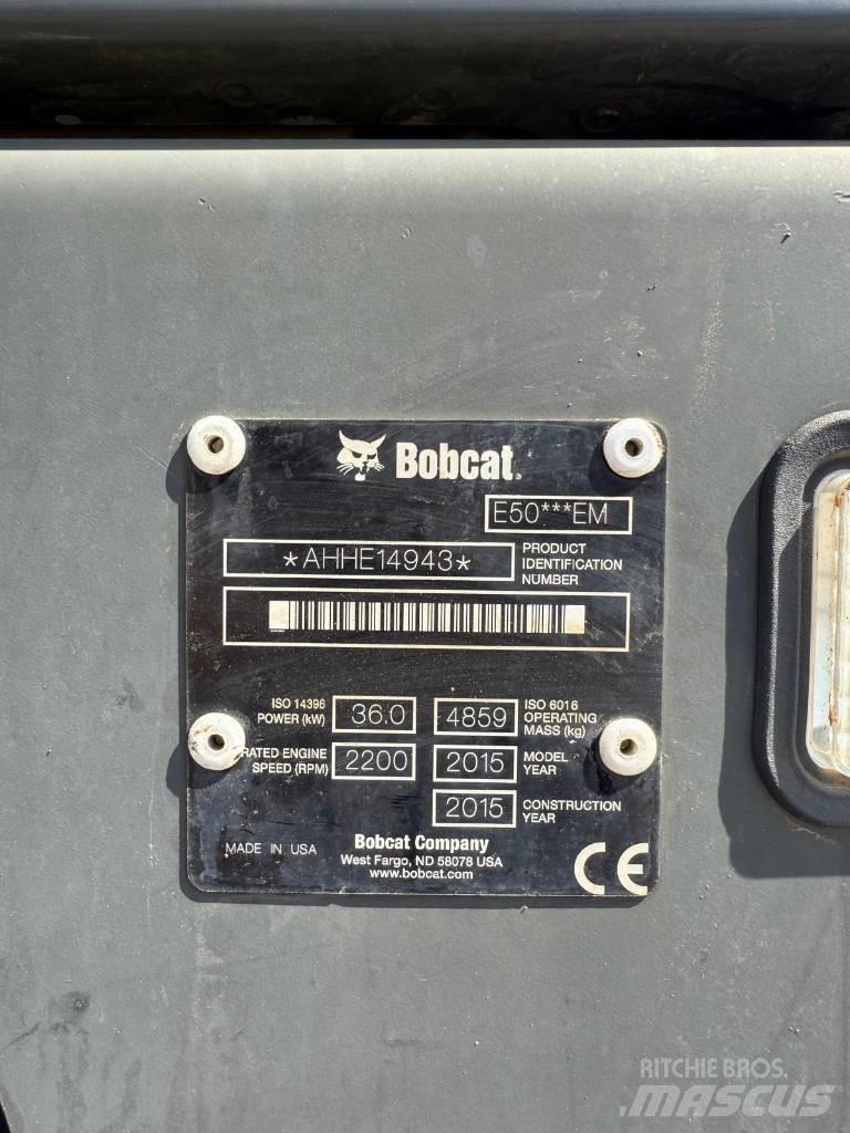 Bobcat E 50 EM Mini excavators < 7t (Mini diggers)