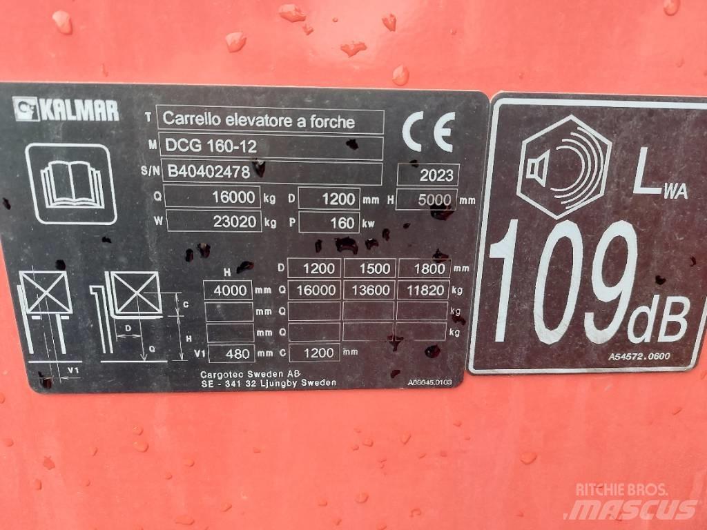 Kalmar DCG160-12 Diesel trucks