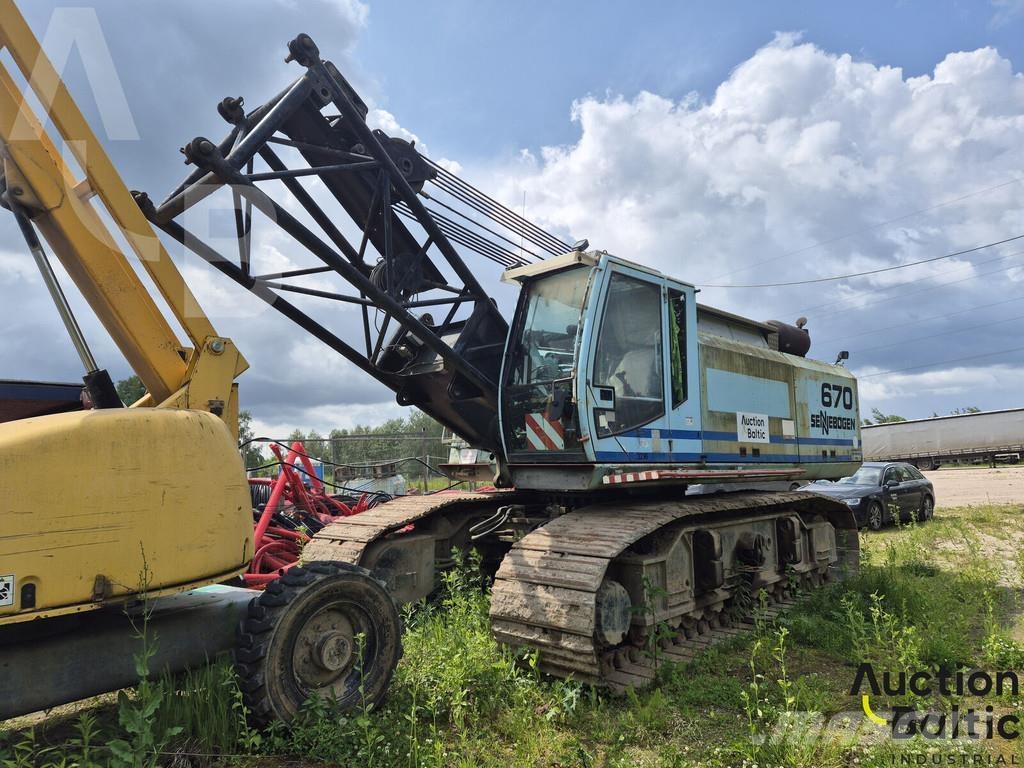 Sennebogen 670R Tracked cranes