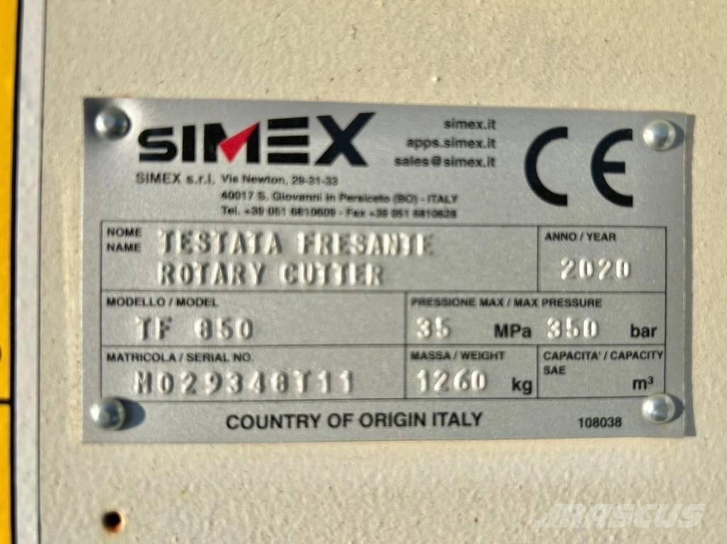 Simex TF850 Trenchers