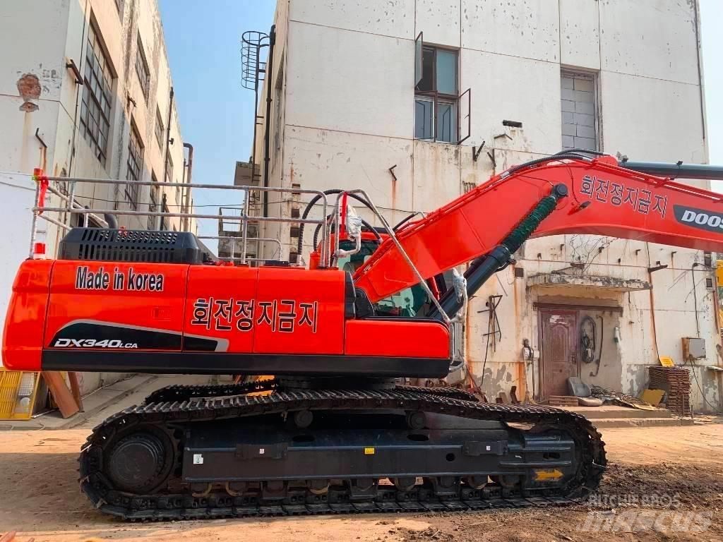 Doosan DX 340 LCA Crawler excavators