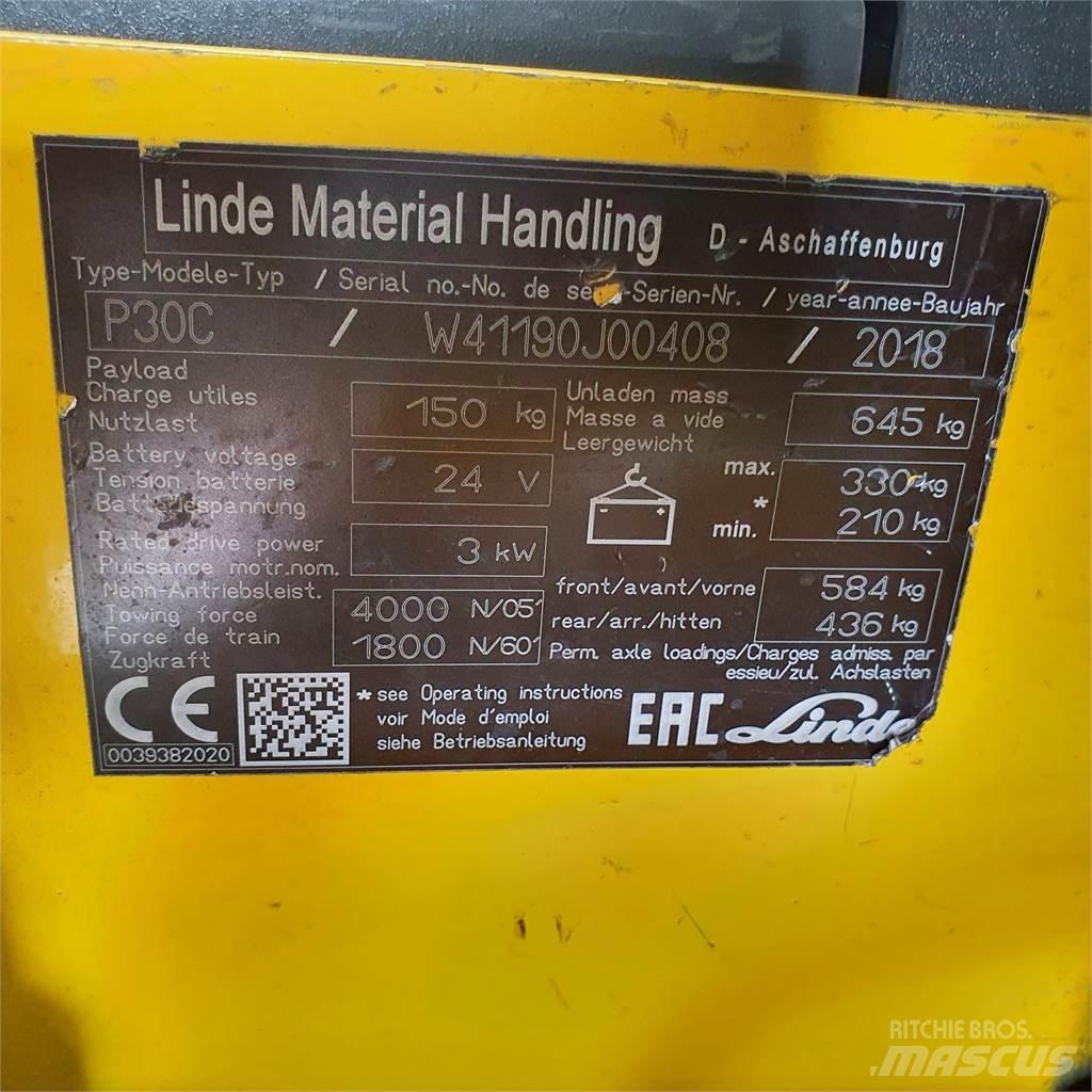 Linde P30C Towing trucks