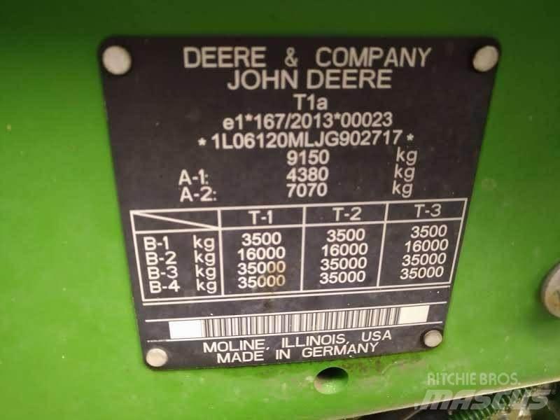 John Deere 6120 M Tractors