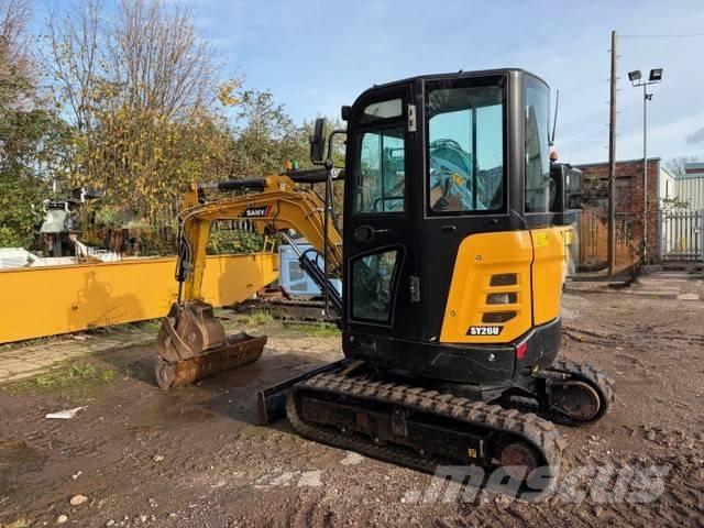 Sany SY 26 U Mini excavators < 7t (Mini diggers)