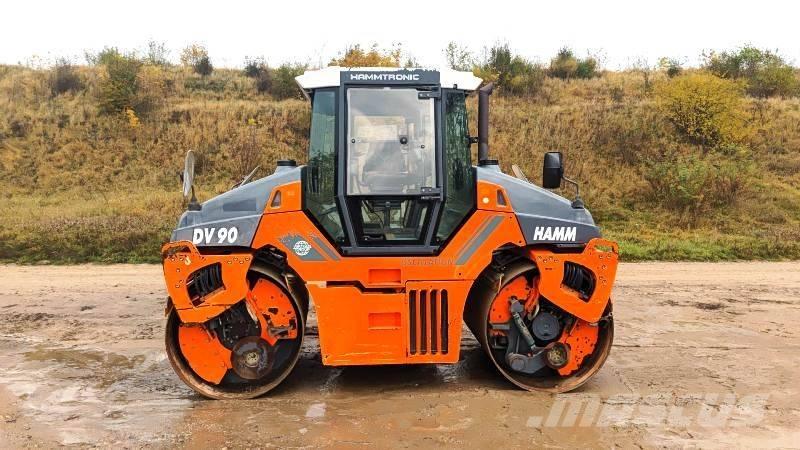 Hamm DV 90 Twin drum rollers