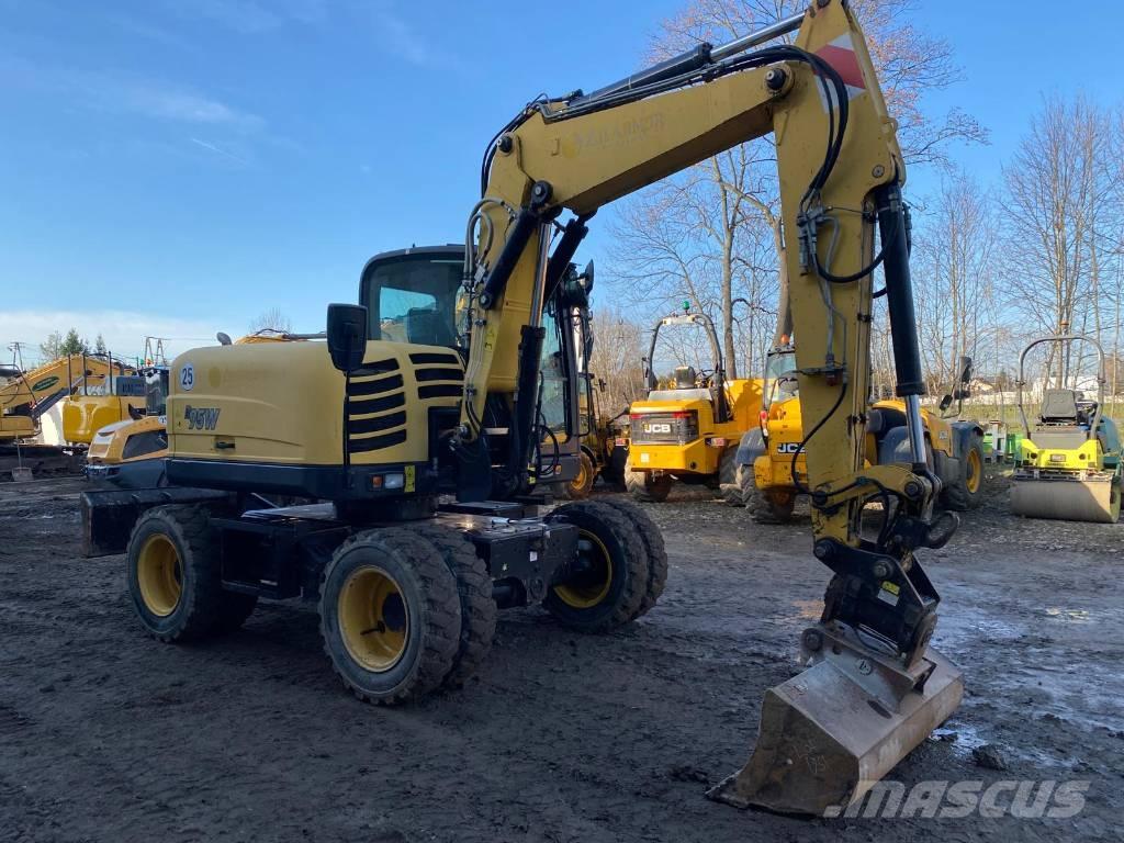 Yanmar B 95 W Wheeled excavators