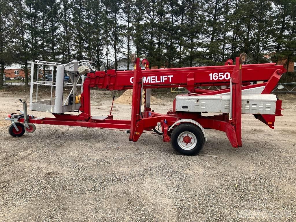 Omme 1650 EBZ Trailer mounted aerial platforms