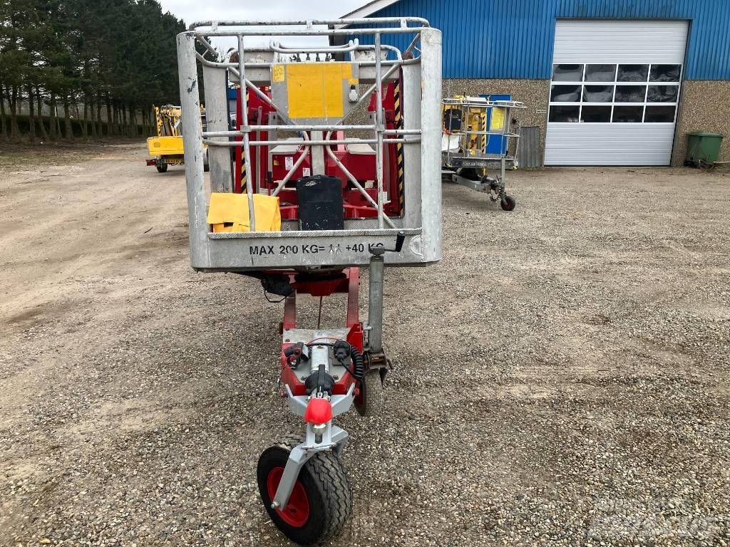 Omme 1650 EBZ Trailer mounted aerial platforms