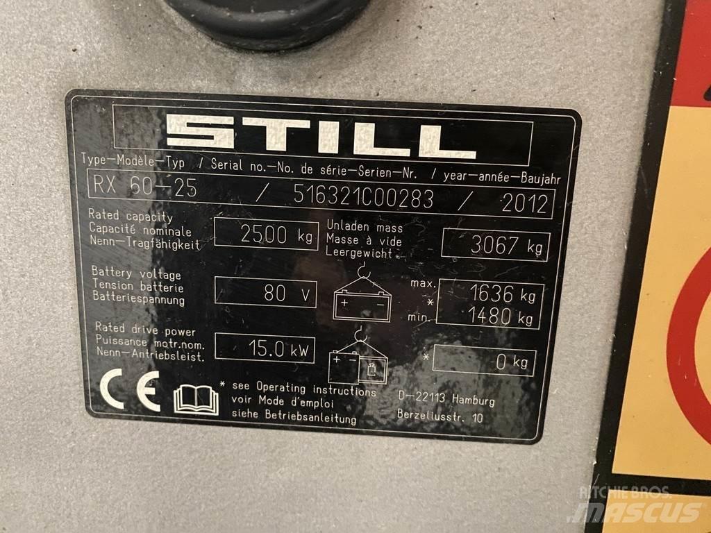 Still RX60-25 Electric forklift trucks