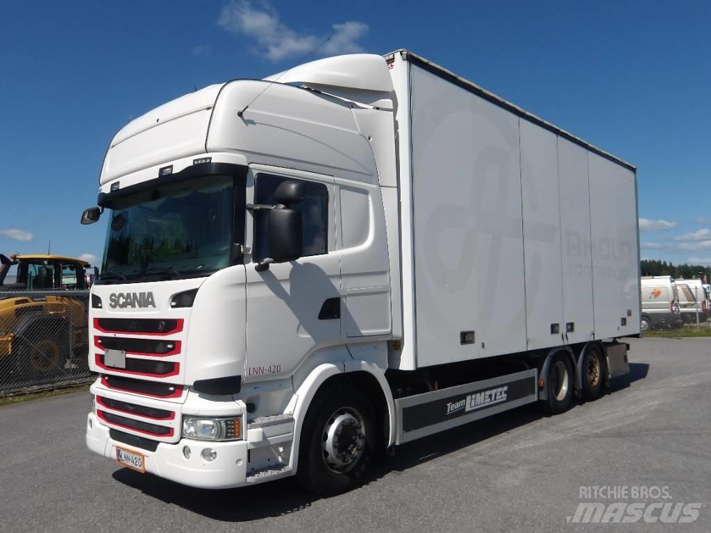 Scania R490 6x2 Box body trucks