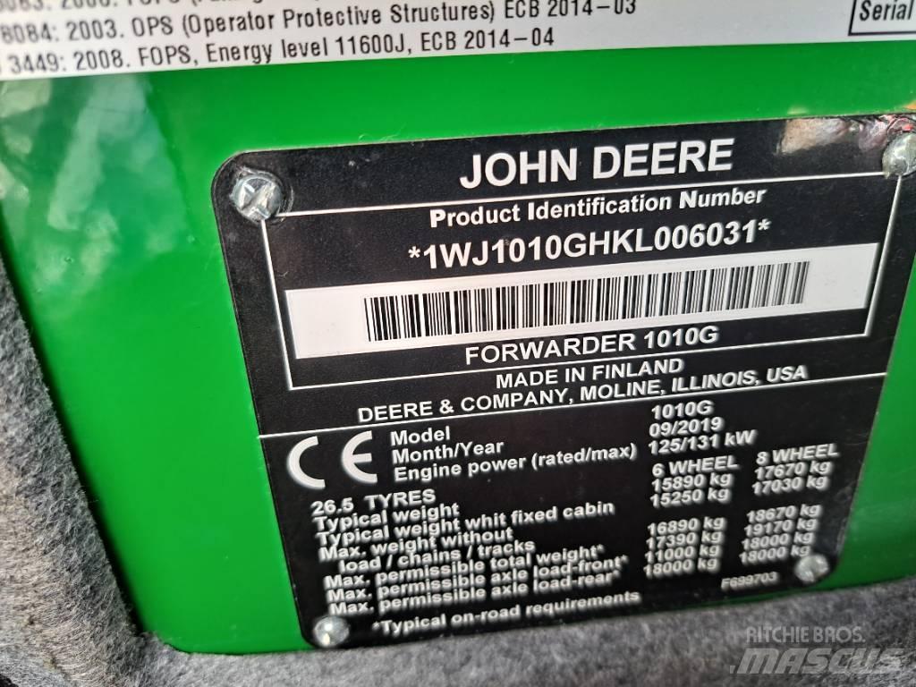 John Deere 1010G Forwarders