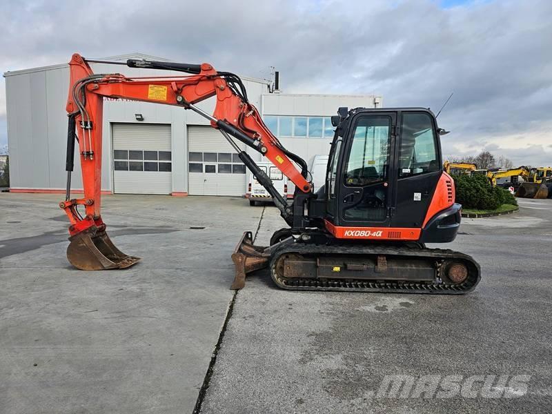 Kubota KX 080-4 Midi excavators  7t - 12t