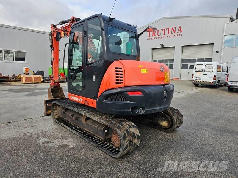 Kubota KX 080-4 Midi excavators  7t - 12t
