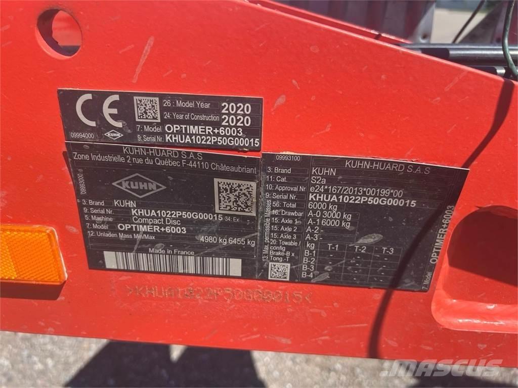 Kuhn Optimer + 6003 Agriculture - Others