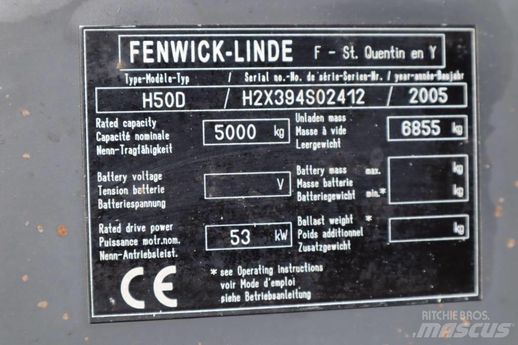 Linde H50D 5000 Kg Diesel trucks