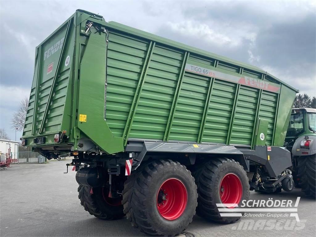Fendt TIGO 65 XR Self loading trailers