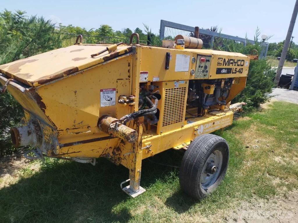 Mayco LS-40 Concrete pump trucks