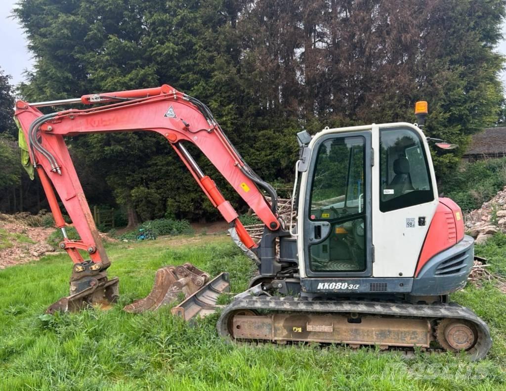 Kubota KX 080-3 Midi excavators  7t - 12t