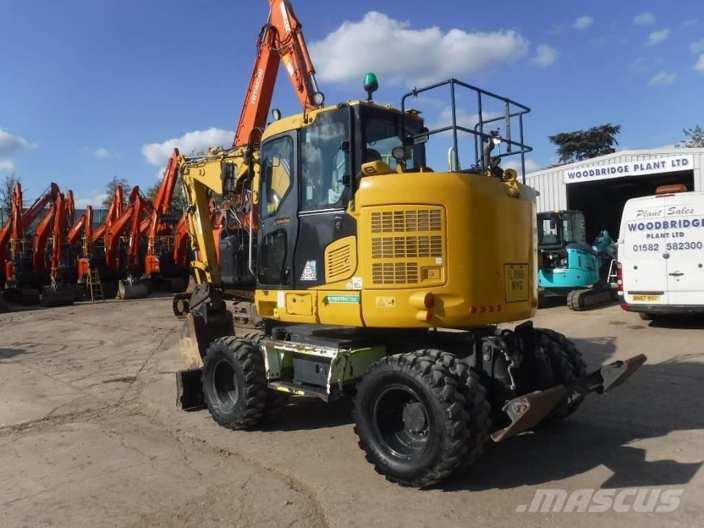 Komatsu PW118MR-11 Wheeled excavators