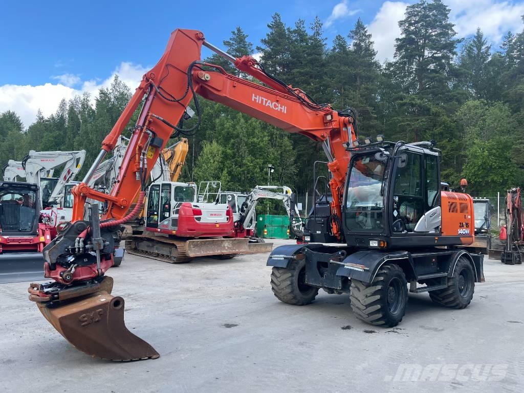 Hitachi 140W Wheeled excavators