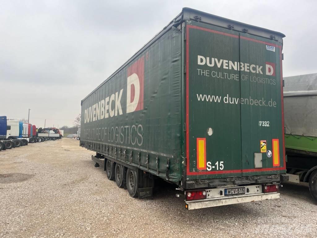 Schmitz SKA MEGA Curtainsider trailers