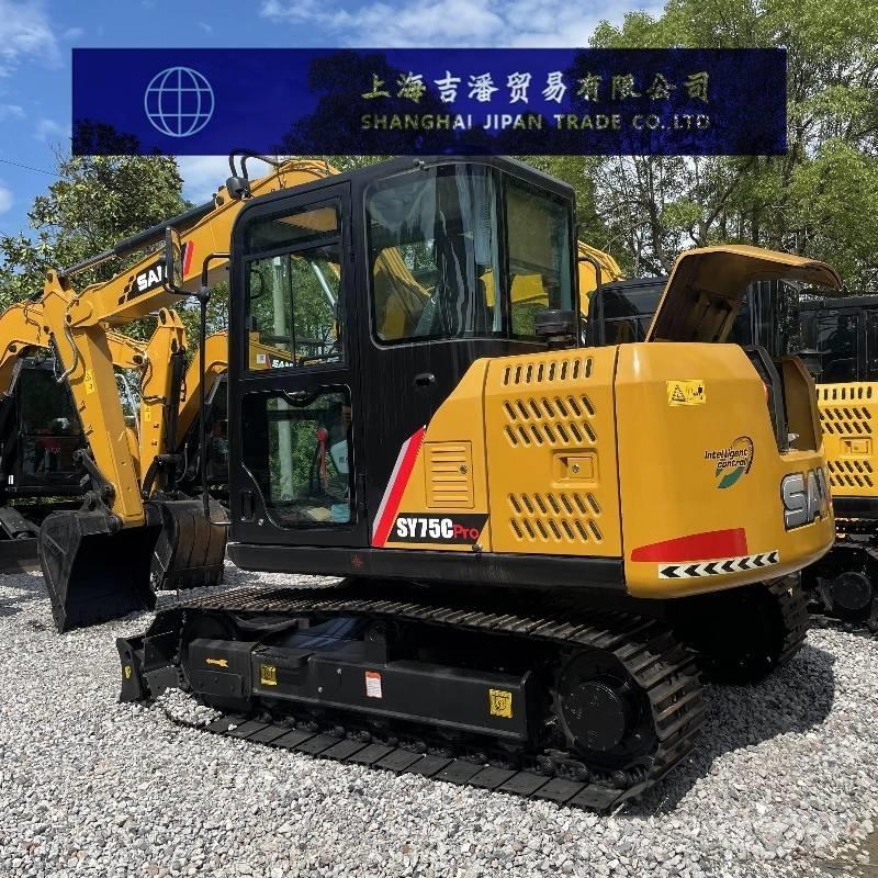 Sany SY 75 Crawler excavators