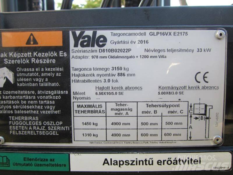 Yale GLP 16 VX LPG trucks