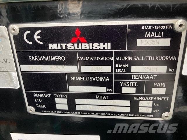 Mitsubishi FD35N Diesel trucks