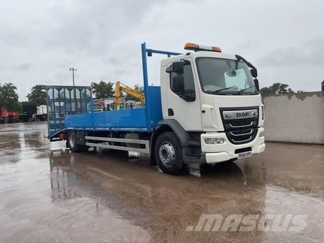 DAF LF 230 Beavertail Flatbed / winch trucks