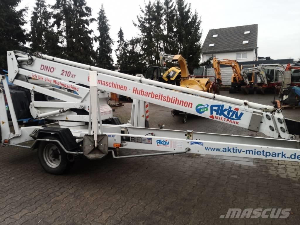 Dino 210 XT Trailer mounted aerial platforms