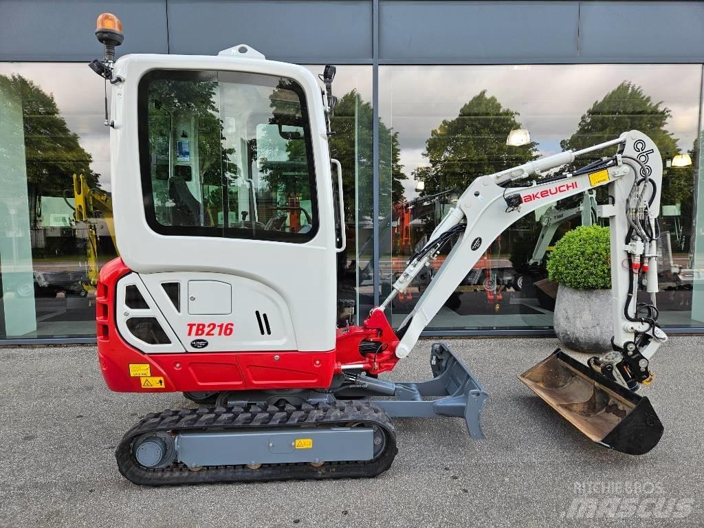 Takeuchi TB 216 Mini excavators < 7t (Mini diggers)