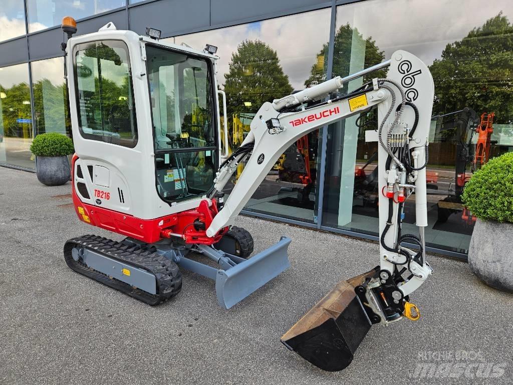 Takeuchi TB 216 Mini excavators < 7t (Mini diggers)