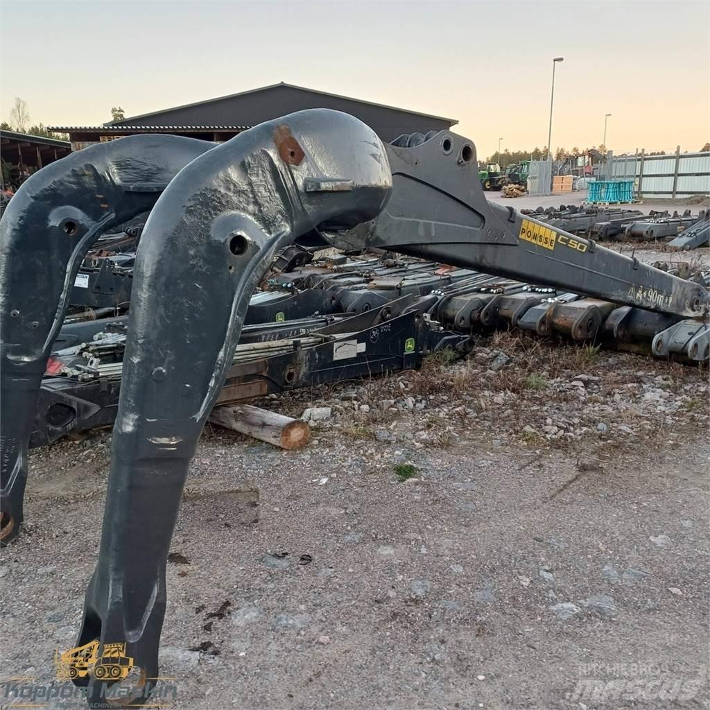 Ponsse C50 Harvester cranes