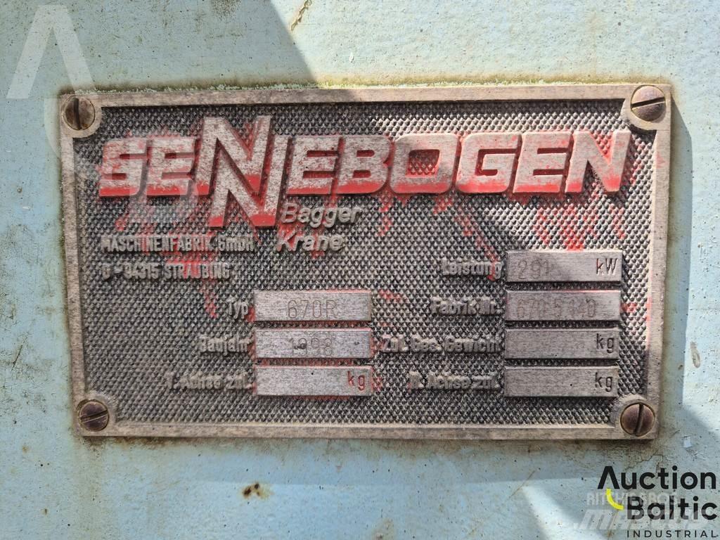 Sennebogen 670R Tracked cranes