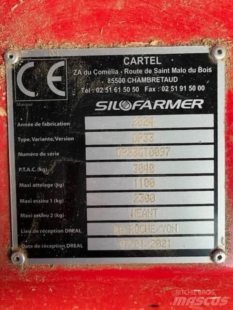 Silofarmer P 280 Bale shredders, cutters and unrollers